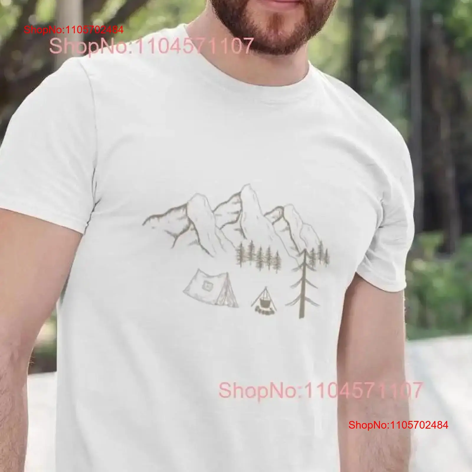 Outdoor Adventure Outfit - Футболка для горного кемпинга, для любителей